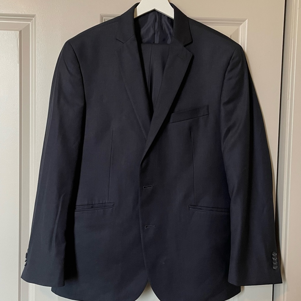 Kenneth Cole Reaction Navy Suit